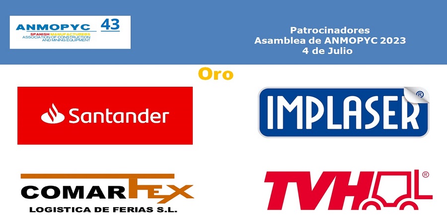 Patrocinadores Asamblea ANMOPYC 2023